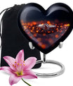 heart urn for human ashes