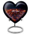 heart urn for human ashes