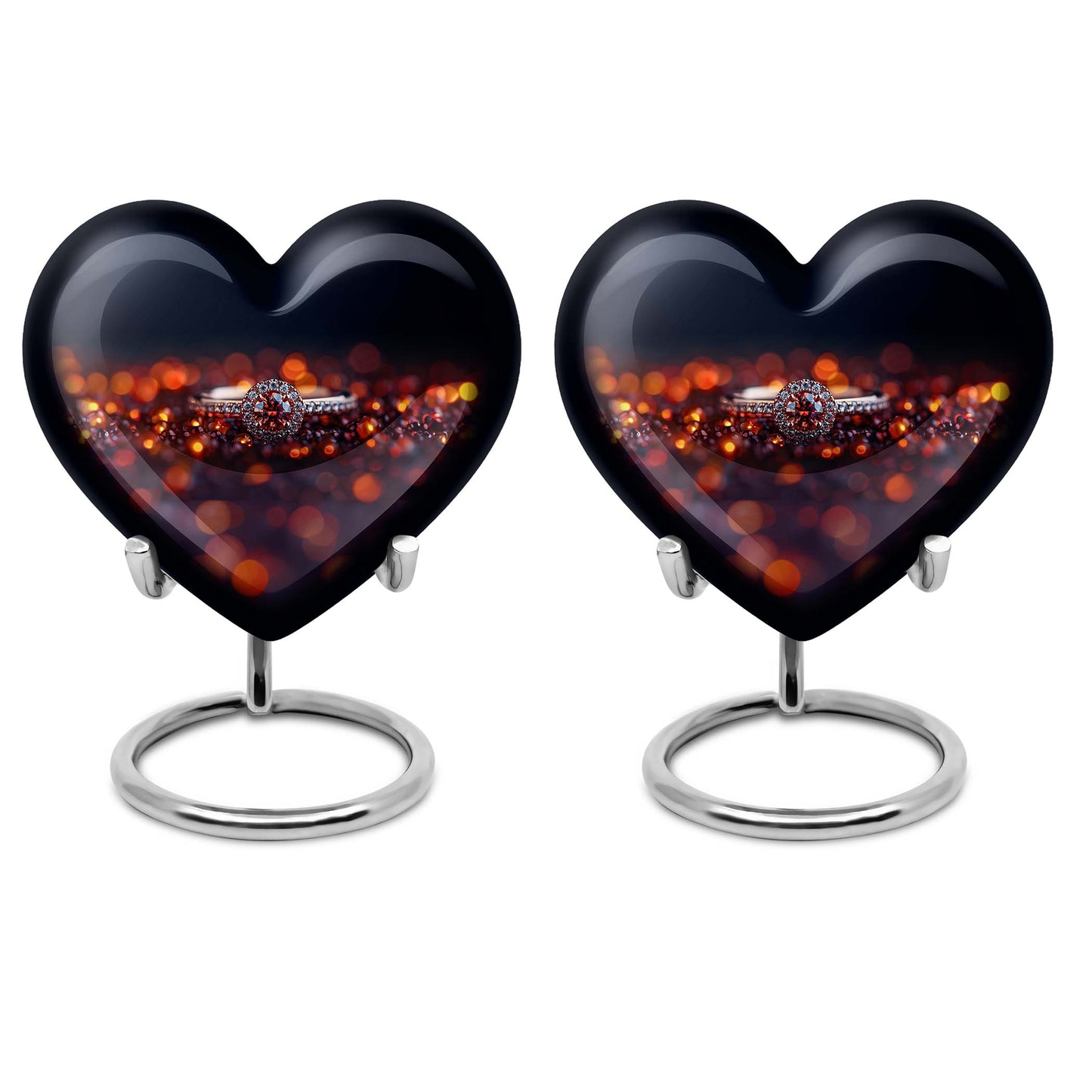 heart urn for human ashes