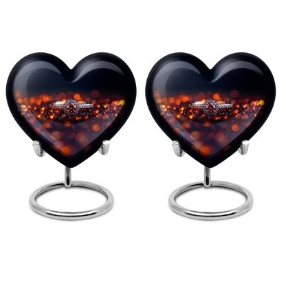 heart urn for human ashes