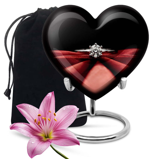 Ring Urn, Heart Design