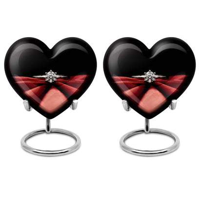 Ring Urn, Heart Design
