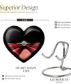 Ring Urn, Heart Design