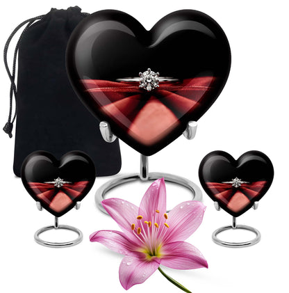 Ring Urn, Heart Design