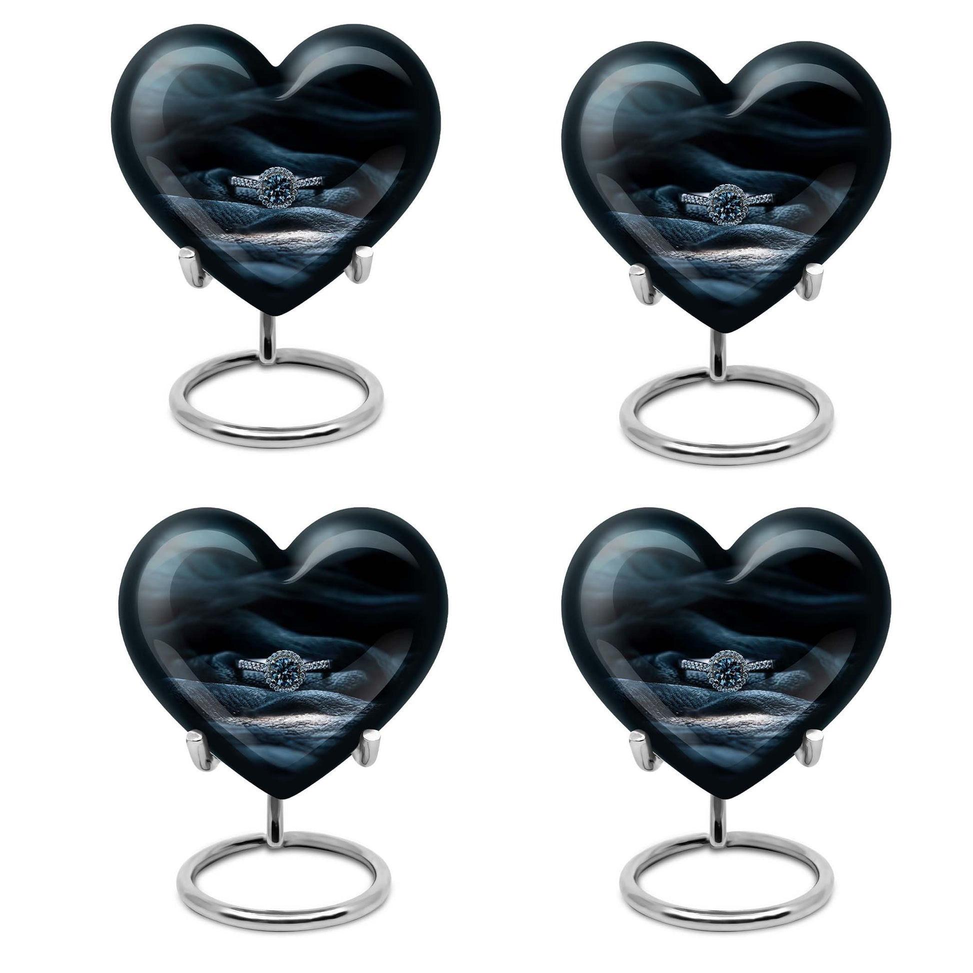 Ring Small Urn For Ashes Funeral, Ashes Cremation Urn For Ashes