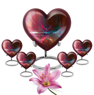 Large Urn with 4 Small Urn