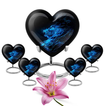 Large Urn with 4 Small Urn