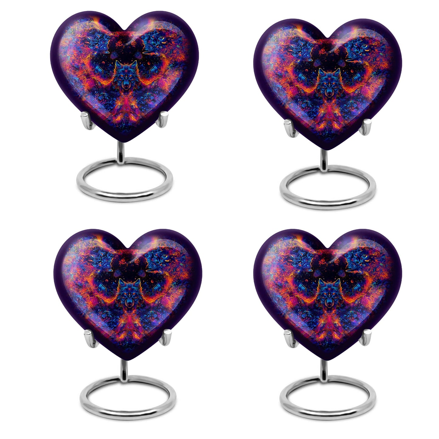wolf-themed heart