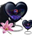 Wolf Heart Urn for ashes