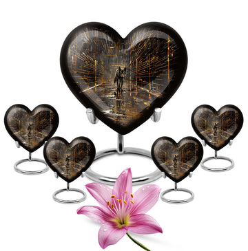 Large Urn with 4 Small Urn