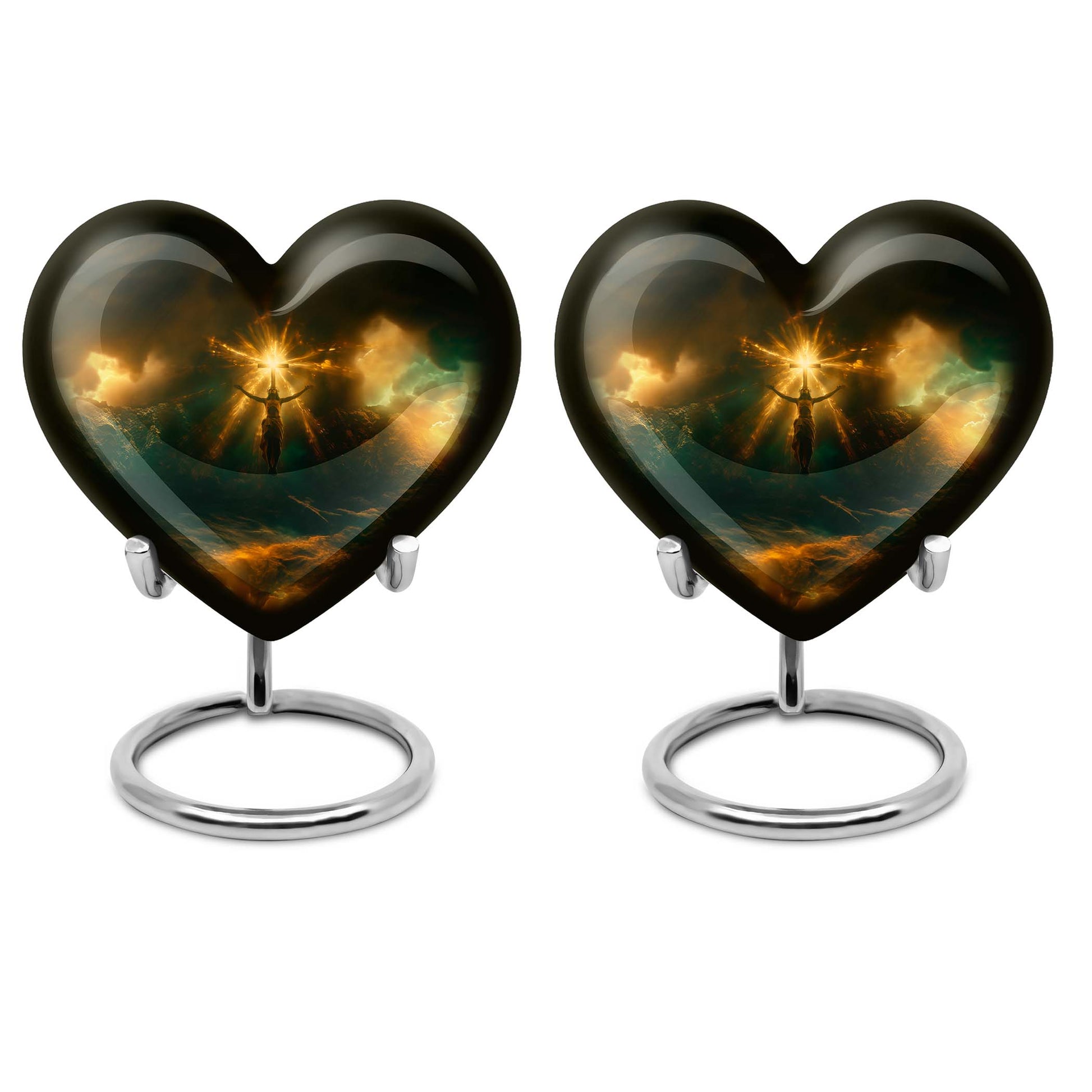 Jesus Small Ashes Urn Funeral, Ashes Cremation Urn For Ashes