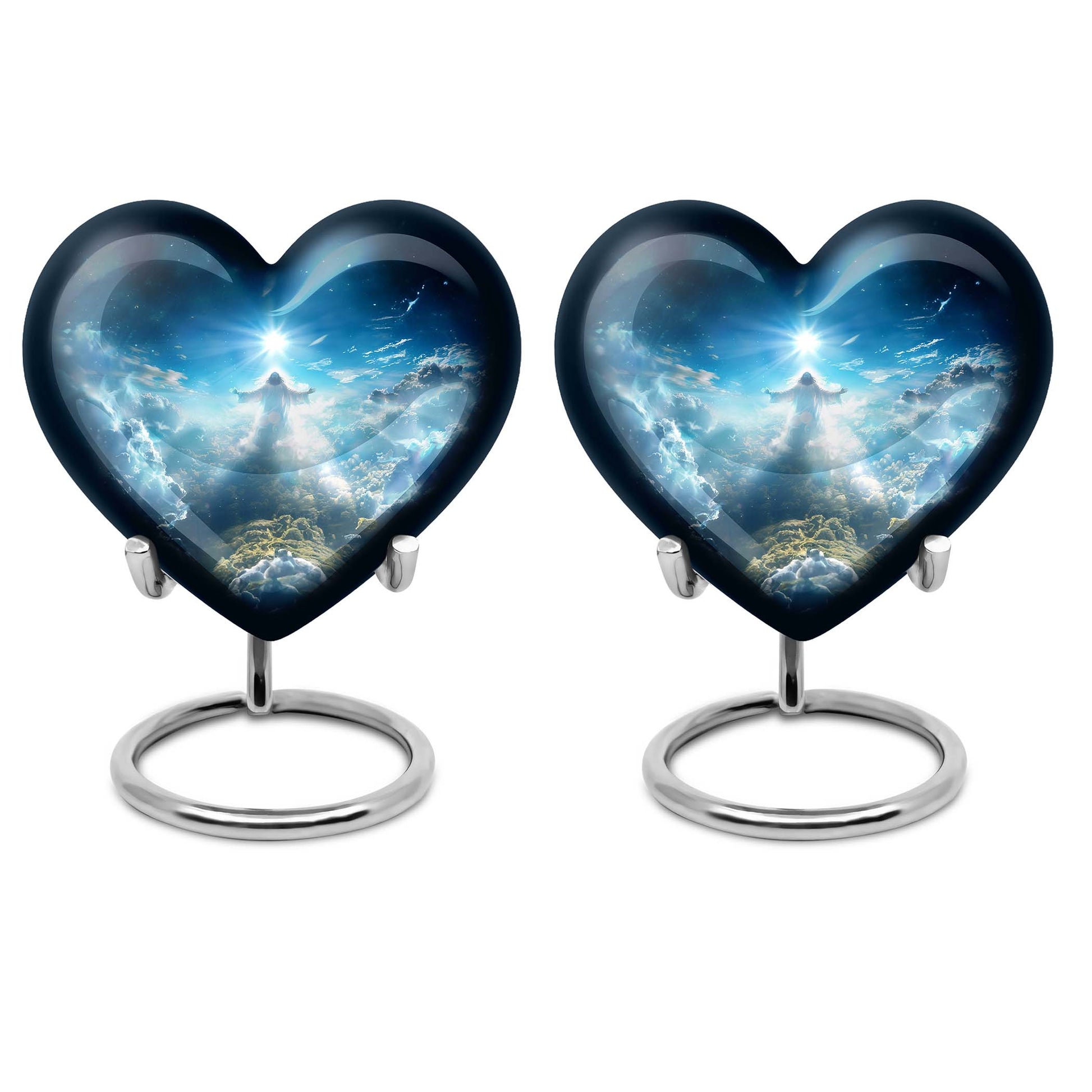 Jesus Small Ashes Keepsake Funeral, Ashes Cremation Urn