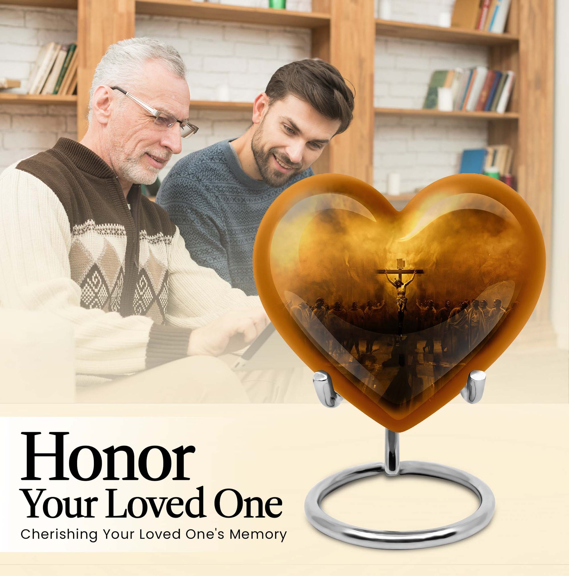  aluminum memorial urn 