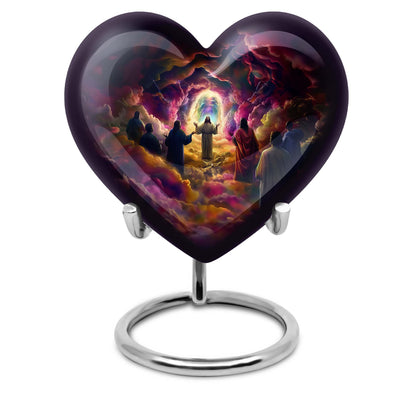 Jesus heart urn for cremation ashes