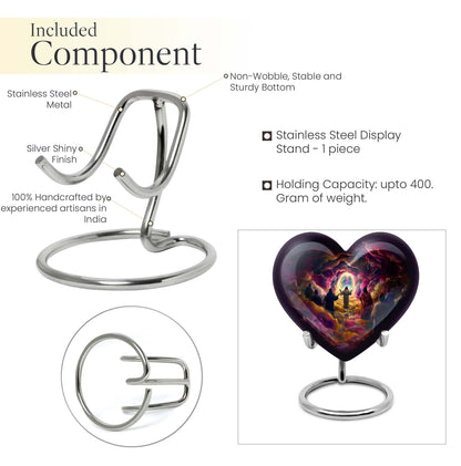 Jesus heart urn for cremation ashes