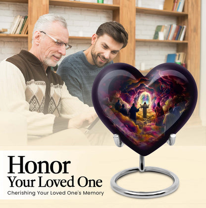 Jesus heart urn for cremation ashes