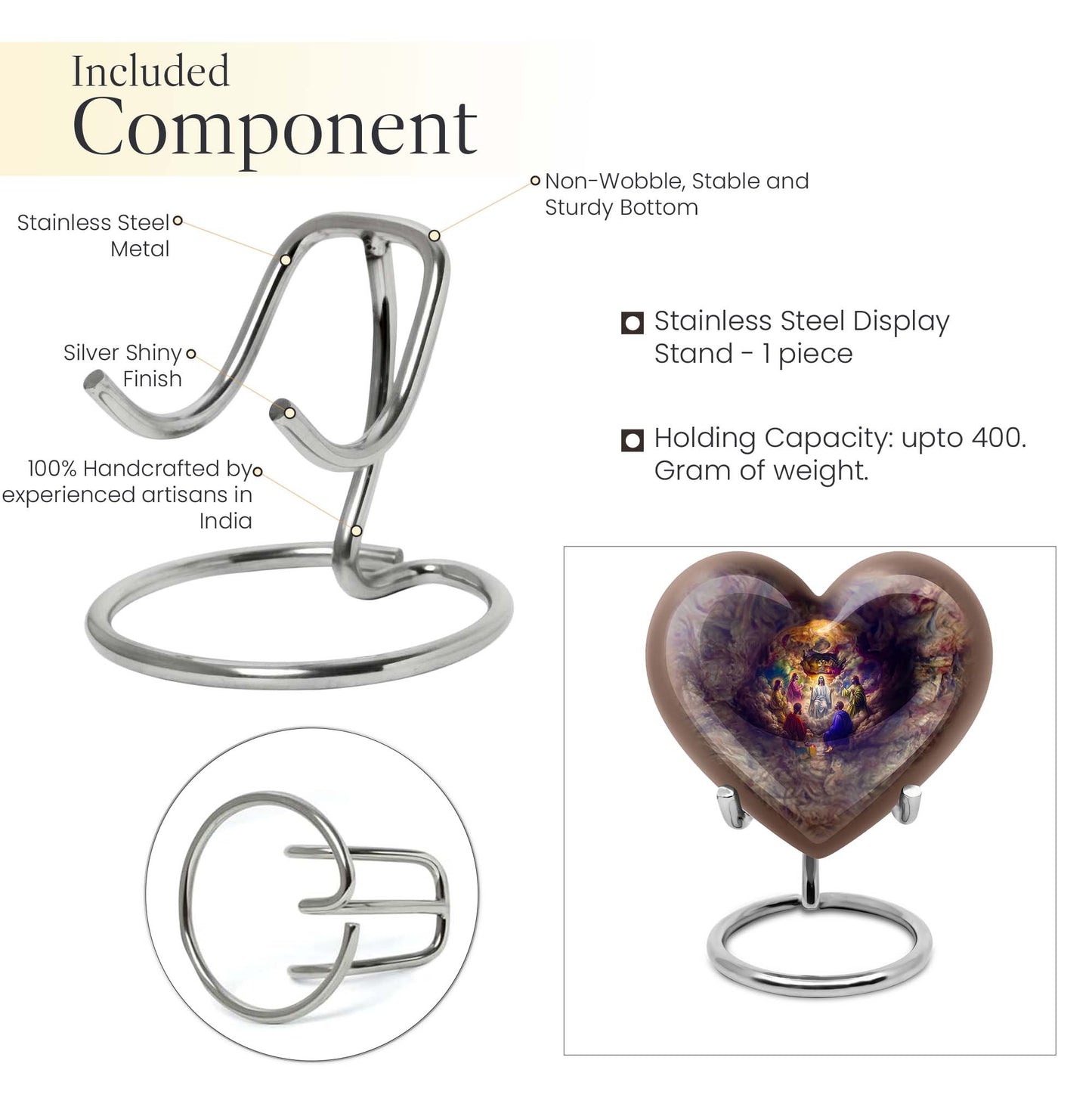 Jesus Heart Urn for funeral