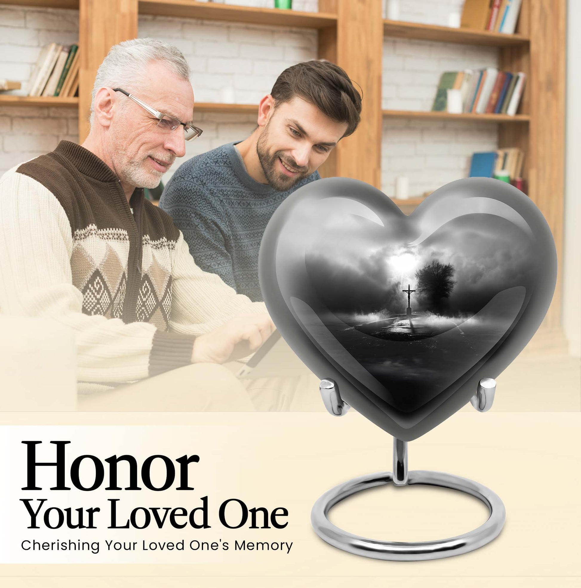 Jesus memorial adult urn