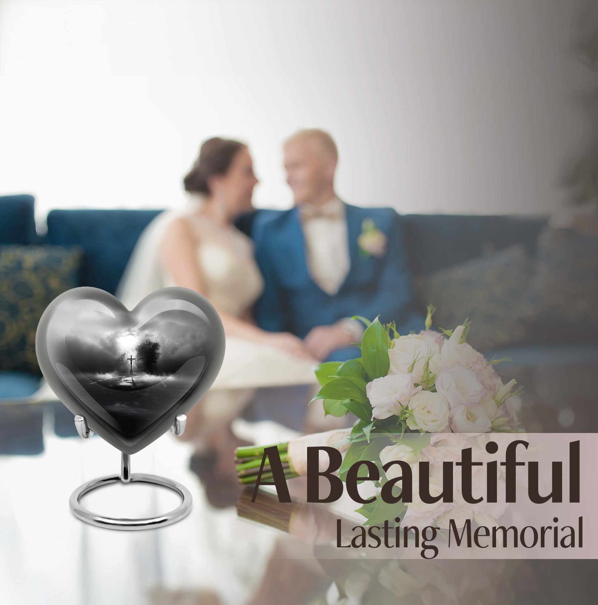 Jesus memorial adult urn