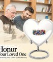 10 inch heart-shaped Jesus Urn for cremation ashes 