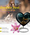 Jesus Urn, heart-shaped urn