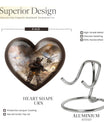 military heart urn
