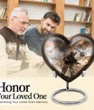military heart urn