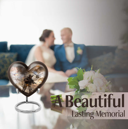 military heart urn