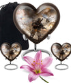 military heart urn