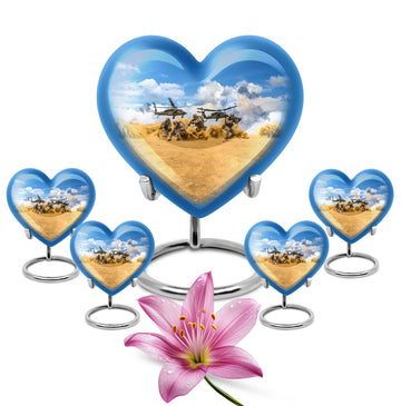 Large Urn with 4 Small Urn