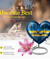 heart design military funeral urn for cremation ashes
