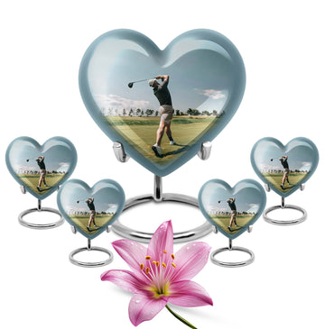 Large Urn with 2 Mini Urn