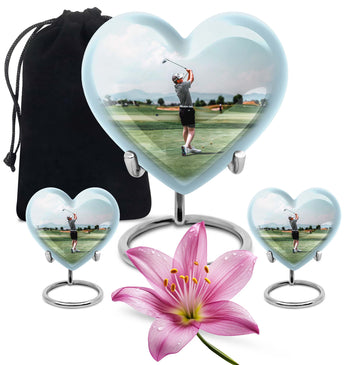 Large Urn with 2 Mini Urn