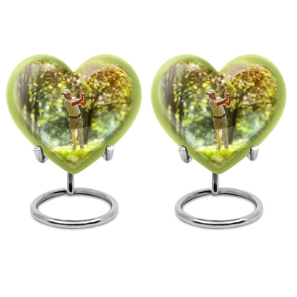 Personalized Golf Cremation Urn for Adult - 10-inch, 200 cu in - Yatskia