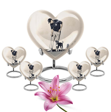 Large Urn with 4 Small Urn