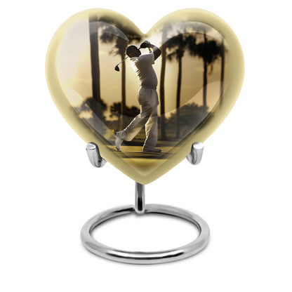 Personalized Golf Cremation Urn for Mom - 10-inch, 200 cu in - Yatskia
