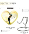 heart-shaped golf urn 