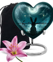 White Bunny Moon Funeral Urn For Adults Funeral, Ashes Urn For Ashes