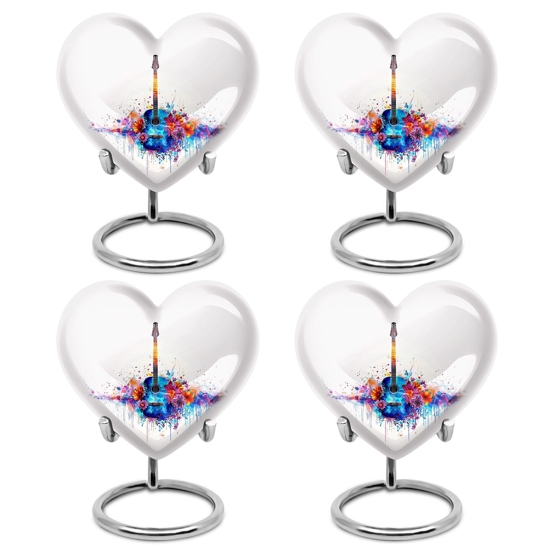 Guitar Urn For Ashes Adult Male Large Funeral, Ashes Urn For Ashes