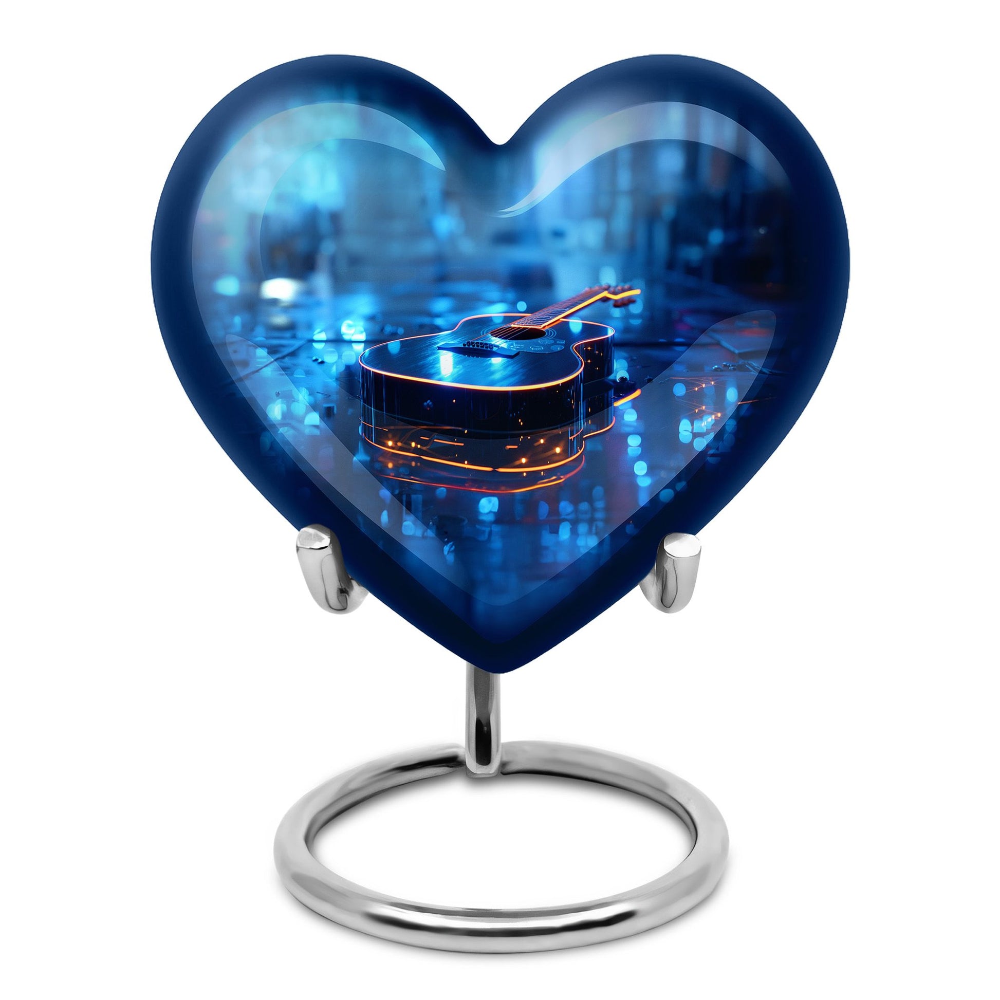 Guitar Urns For Human Ashes Medium Size Funeral, Ashes Memorial Urn