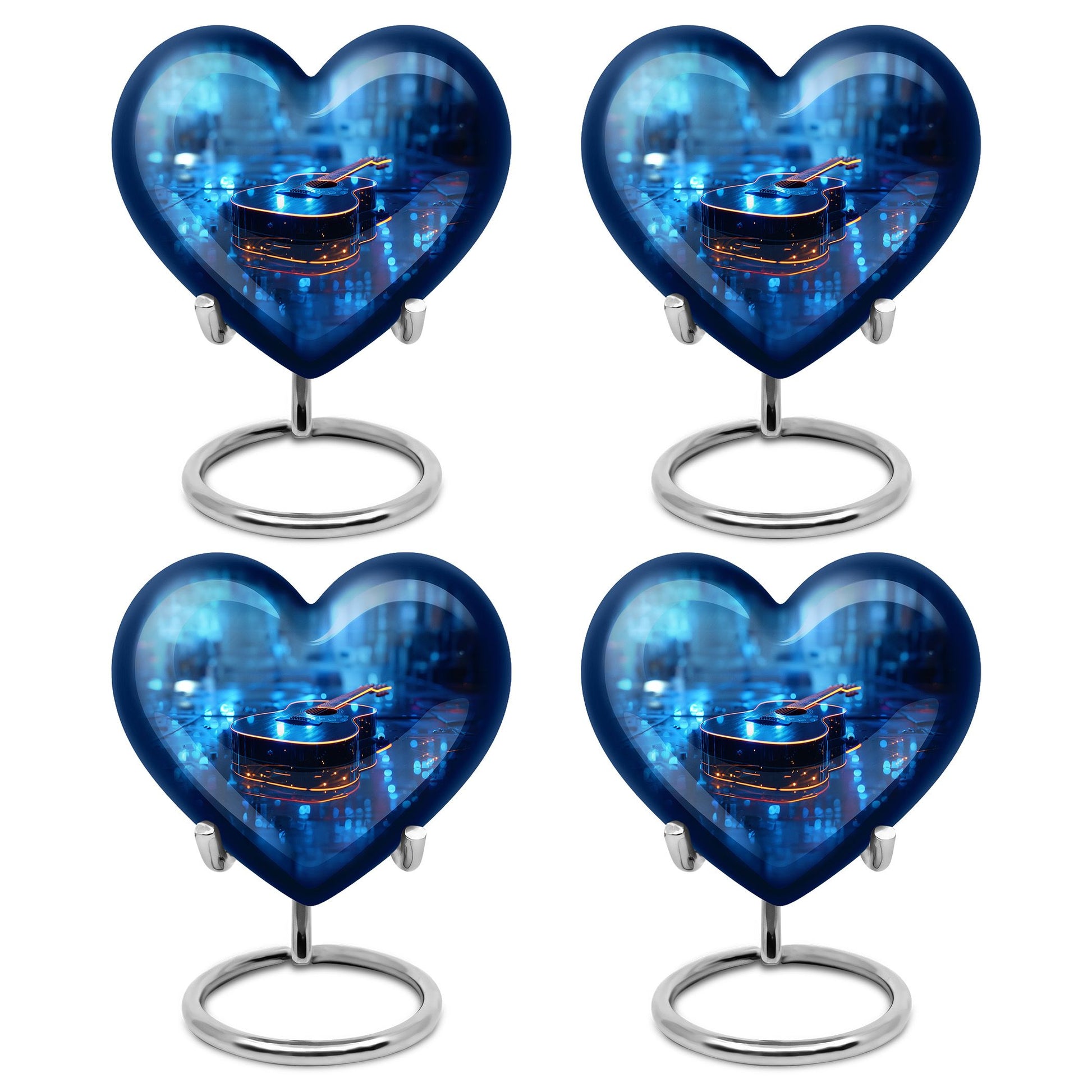 Guitar Urns For Human Ashes Medium Size Funeral, Ashes Memorial Urn