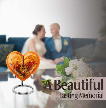 heart-shaped Guitar Urn