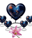 heart design Guitar Urn