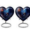 heart design Guitar Urn