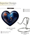 heart design Guitar Urn