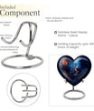 heart design Guitar Urn