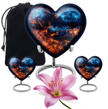 Large Urn with 2 Mini Urn