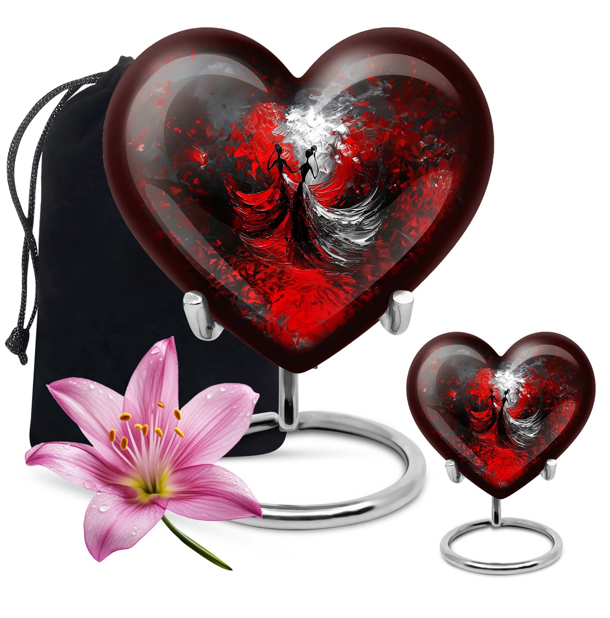 Dancing Mini Urns For Ashes Funeral, Ashes Cremation Urn