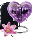 dancing heart cremation urn for ashes