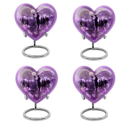 dancing heart cremation urn for ashes